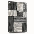 Acrylic Dining Room Artwork – Modern Black & White Wall Decor