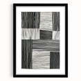 Acrylic Dining Room Artwork – Modern Black & White Wall Decor