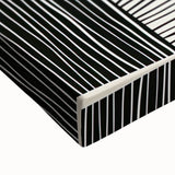 Acrylic Dining Room Artwork – Modern Black & White Wall Decor