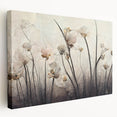 Elegant Floral Living Room Wall Art – Modern Canvas & Framed Print