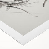 Abstract figurative artwork on rolled canvas showcasing vibrant colors and dynamic shapes, ideal for modern home decor, securely packaged in a protective tube.