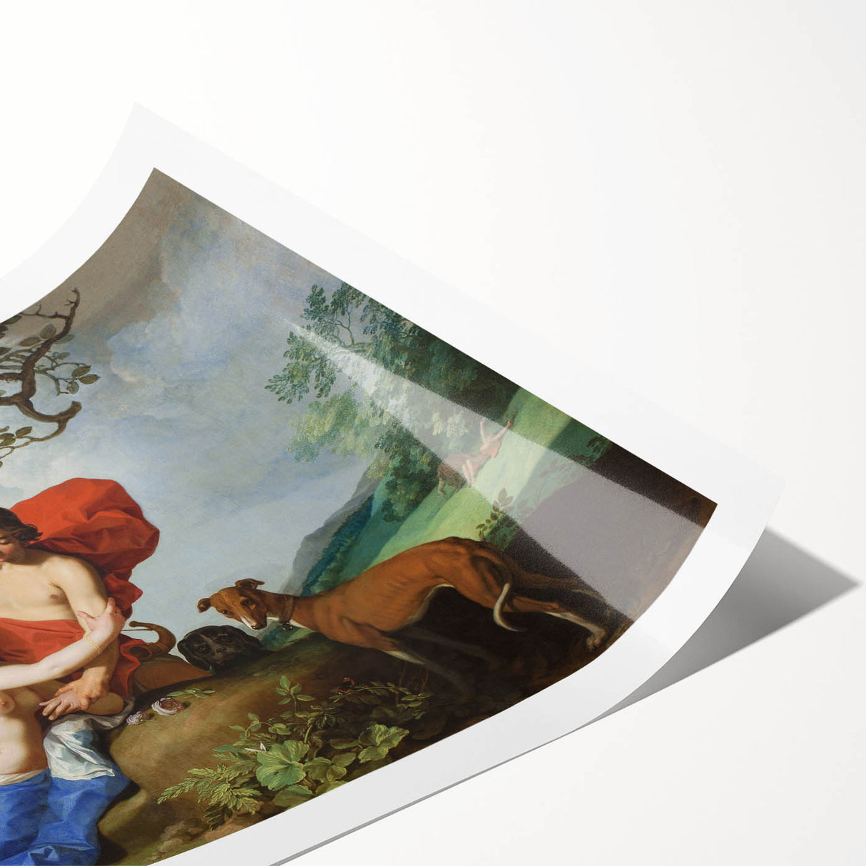 Baroque Mythological Scene Wall Art – Timeless Classic Elegance