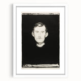 Expressionist Art - Self-Portrait by Edvard Munch