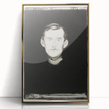 Expressionist Art - Self-Portrait by Edvard Munch