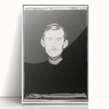 Expressionist Art - Self-Portrait by Edvard Munch