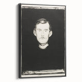 Expressionist Art - Self-Portrait by Edvard Munch