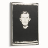 Expressionist Art - Self-Portrait by Edvard Munch