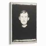 Expressionist Art - Self-Portrait by Edvard Munch