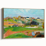 Impressionist Landscape - Le Pouldu by Paul Gauguin Print