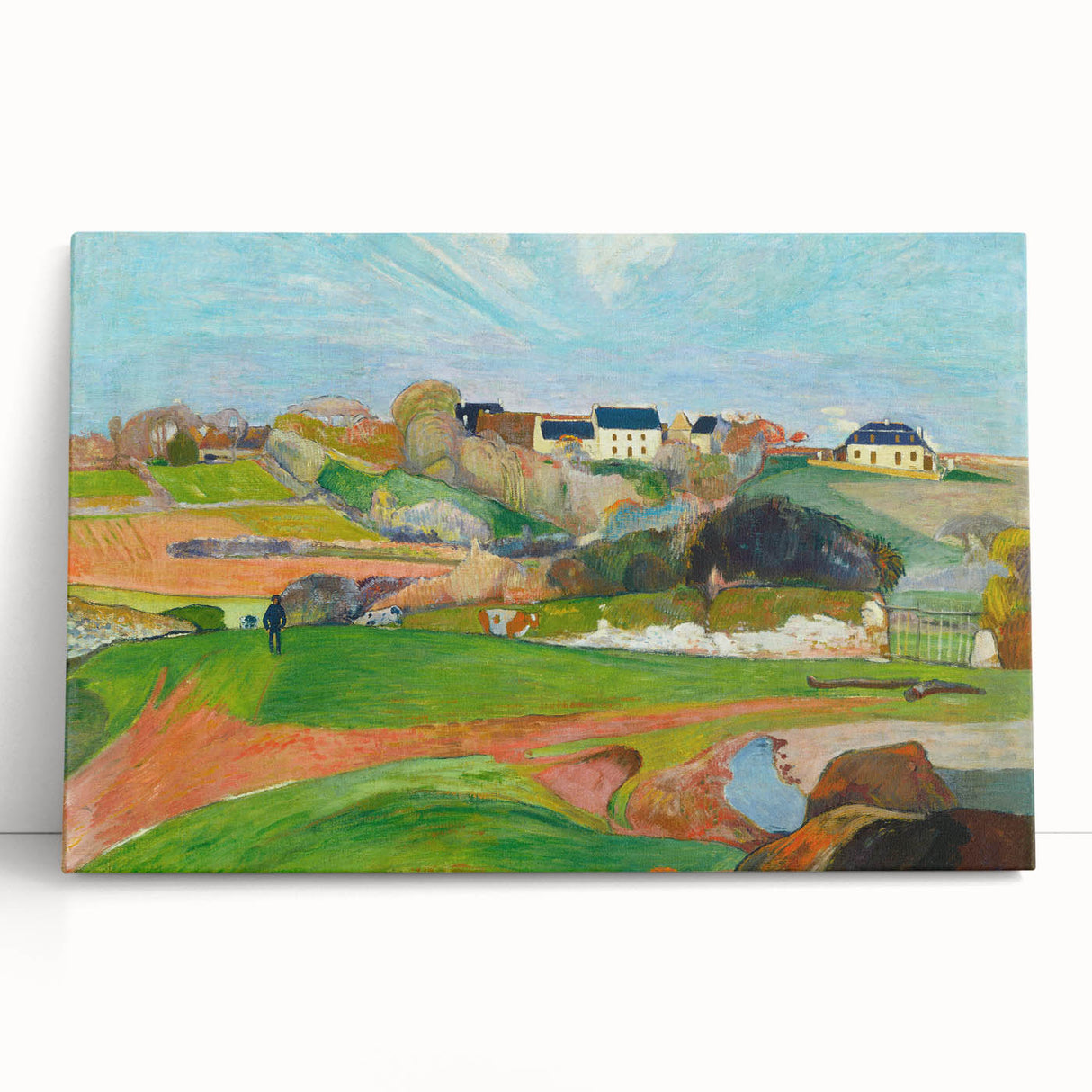 Impressionist Landscape - Le Pouldu by Paul Gauguin Print
