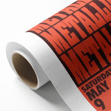 Metallica 1980s Concert Poster - Cow Palace Shows