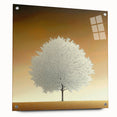 Elegant Dining Room Wall Art – Framed Tree Canvas & Acrylic Print