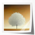 Elegant Dining Room Wall Art – Framed Tree Canvas & Acrylic Print