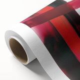 Large Modern Abstract Wall Art – Bold Red & Black Canvas Print