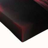 Large Modern Abstract Wall Art – Bold Red & Black Canvas Print