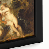 Baroque Mythological Romance Wall Art – Timeless Period Elegance