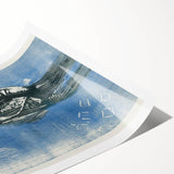 Expressionist Art - Self-Portrait in Moonlight