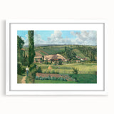 Impressionist Landscape - Les Pâtis, Pontoise by Camille Pissarro Print
