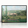Impressionist Landscape - Les Pâtis, Pontoise by Camille Pissarro Print