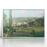 Impressionist Landscape - Les Pâtis, Pontoise by Camille Pissarro Print