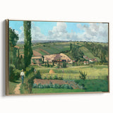 Impressionist Landscape - Les Pâtis, Pontoise by Camille Pissarro Print