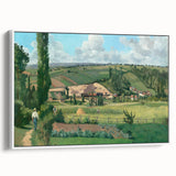 Impressionist Landscape - Les Pâtis, Pontoise by Camille Pissarro Print