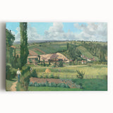 Impressionist Landscape - Les Pâtis, Pontoise by Camille Pissarro Print