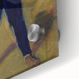 Modern Wall Art - Expressive Portrait of Groom Standing for Stylish Decor