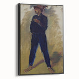 Modern Wall Art - Expressive Portrait of Groom Standing for Stylish Decor