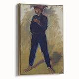 Modern Wall Art - Expressive Portrait of Groom Standing for Stylish Decor