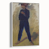 Modern Wall Art - Expressive Portrait of Groom Standing for Stylish Decor