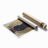 Modern Wall Art - Expressive Portrait of Groom Standing for Stylish Decor