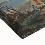 Historical Realism Art Print of Louisburg Lighthouse Coastal Scene