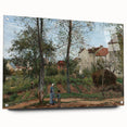 Impressionist Landscape - Autumn in Louveciennes by Camille Pissarro Print