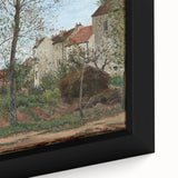 Impressionist Landscape - Autumn in Louveciennes by Camille Pissarro Print