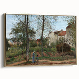 Impressionist Landscape - Autumn in Louveciennes by Camille Pissarro Print