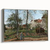 Impressionist Landscape - Autumn in Louveciennes by Camille Pissarro Print