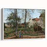 Impressionist Landscape - Autumn in Louveciennes by Camille Pissarro Print