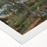 Impressionist Landscape - Autumn in Louveciennes by Camille Pissarro Print