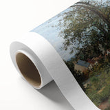 Impressionist Landscape - Autumn in Louveciennes by Camille Pissarro Print