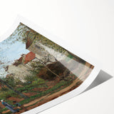 Impressionist Landscape - Autumn in Louveciennes by Camille Pissarro Print