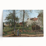 Impressionist Landscape - Autumn in Louveciennes by Camille Pissarro Print