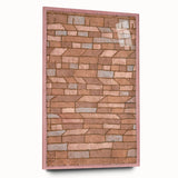 Modern Wall Art - Geometric Barracks Settlement Print for Minimalist Decor