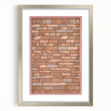 Modern Wall Art - Geometric Barracks Settlement Print for Minimalist Decor