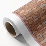 Modern Wall Art - Geometric Barracks Settlement Print for Minimalist Decor