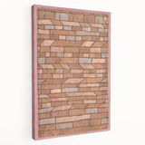 Modern Wall Art - Geometric Barracks Settlement Print for Minimalist Decor