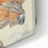 Classical Realism Painting of Exotic Birds - Realism Art Canvas Print