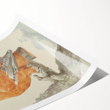 Classical Realism Painting of Exotic Birds - Realism Art Canvas Print