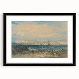 Romanticism Art: Margate Beach Scene - Classic Coastal Landscape