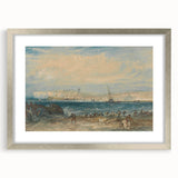 Romanticism Art: Margate Beach Scene - Classic Coastal Landscape